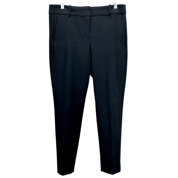 J. CREW Cameron Slim Cropped Pant in Four-Season Stretch in Black Size 10 - Picture 5 of 9